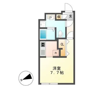 愛知県名古屋市千種区内山2【マンション】の間取り
