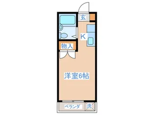 菊井コーポ【2階】の間取り