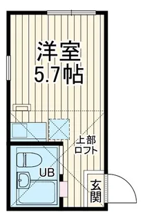 ユナイト大口スコティッシュロード【2階】の間取り