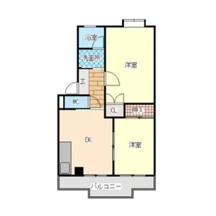 メゾン叶21【2階】の間取り