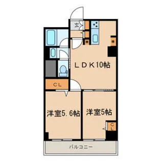 東京都文京区小石川5【マンション】の間取り
