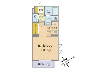 Selene Nishifunabashi(セレネ西船橋)【5階】の間取り