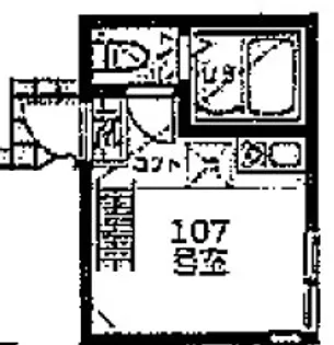 ロックガーデンズ横浜【1階】の間取り