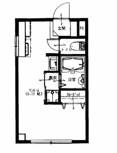 パシフィック湘南【3階】の間取り