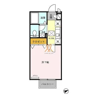 東京都葛飾区東水元1【アパート】の間取り