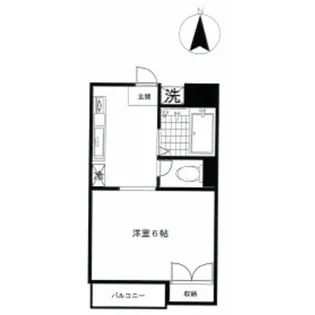 ドリーム野中【1階】の間取り