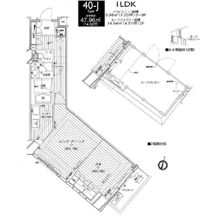 フィールA渋谷【2階】の間取り