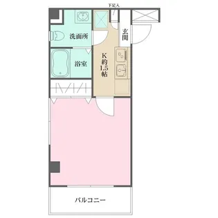 東京都中野区大和町3【マンション】の間取り