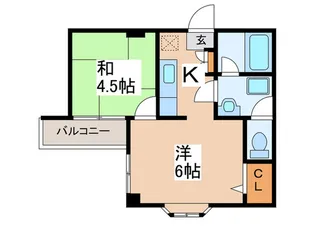 メゾンサガミ【2階】の間取り