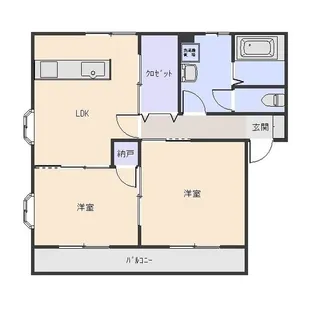 ステイシアピュア・ワン【2階】の間取り