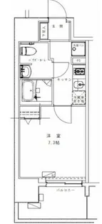 GENOVIA浅草VII【7階】の間取り