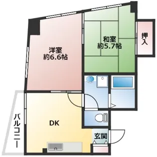 戸田パークヒルズ【7階】の間取り