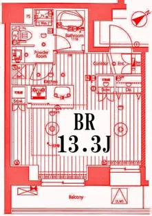 メイクス横浜黄金町【8階】の間取り