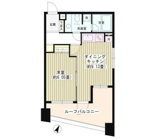 東京都千代田区西神田1【マンション】の間取り