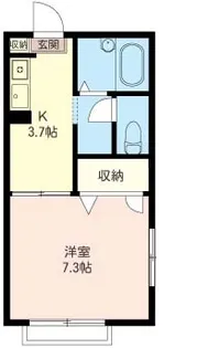 マイネビィータ【2階】の間取り