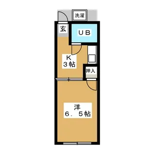 エースコーポ【2階】の間取り