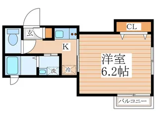 アリビオ柳沢【1階】の間取り