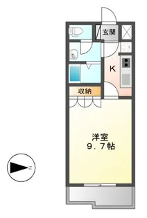 EAST PEARL(イーストパール)【1階】の間取り
