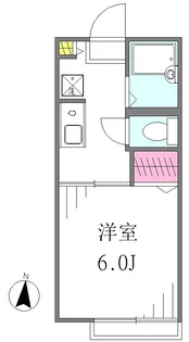 フォレスタ一番館【1階】の間取り