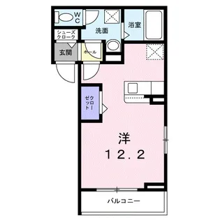 サンリット大町東【1階】の間取り
