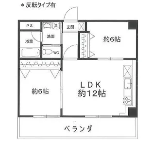 エターナル三宅【5階】の間取り
