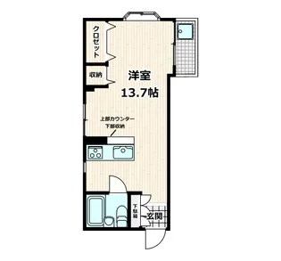 桜ハイツ【3階】の間取り