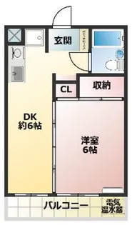 ガーデンハイツフタバ【2階】の間取り