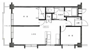 東京都板橋区小茂根4【マンション】の間取り