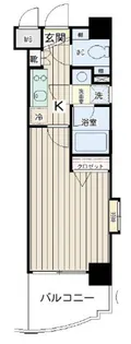 エクセル東神奈川【6階】の間取り
