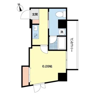 COMS SHIROKANE【4階】の間取り