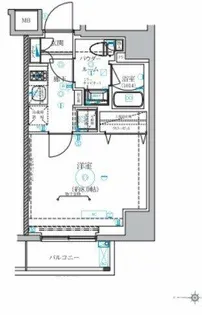 ベルシード蒲田II【5階】の間取り