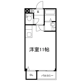 パルテール燕三条【3階】の間取り