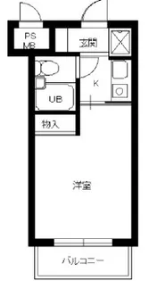 スカイコート池袋第5【4階】の間取り