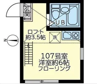 エコル・ガイア【1階】の間取り