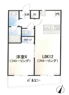クレスト代々木【3階】の間取り
