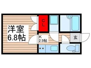 フェリシアガーデン【1階】の間取り