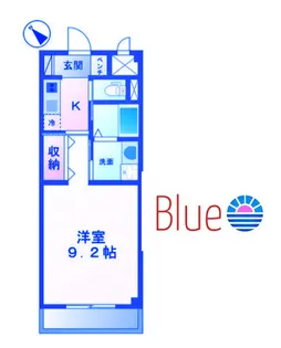 神奈川県藤沢市片瀬2【マンション】の間取り