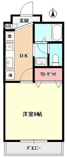 セントラルヴィラ II【1階】の間取り