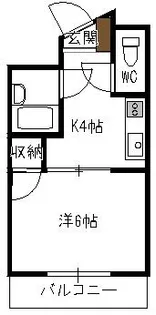 C&C三宅【2階】の間取り