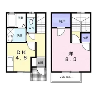 プティウエストの間取り
