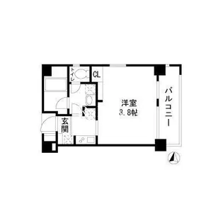 Gradito Ryogoku【3階】の間取り