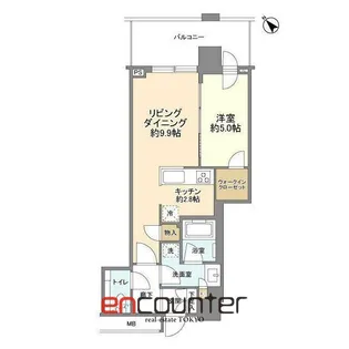 クロスエアタワー【31階】の間取り