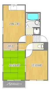 三和西葛西【2階】の間取り