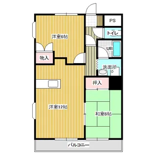 シュアヒルズII【2階】の間取り