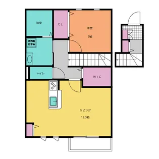 ユアメゾン則武【2階】の間取り