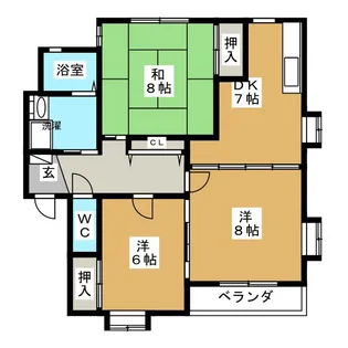 セエ・モア本郷【2階】の間取り