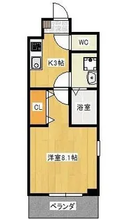 Lapis Lazuli【4階】の間取り