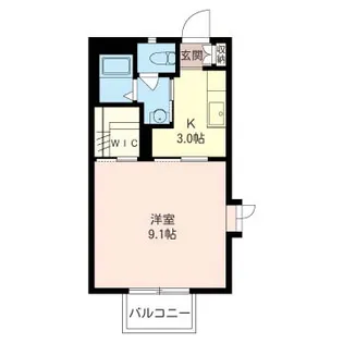 ディアス明日香A【1階】の間取り