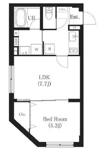 SPコート池袋(旧FABRIC池袋)【4階】の間取り