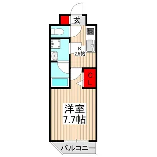 メインステージ成増【6階】の間取り